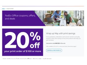 FedEx Office Coupon